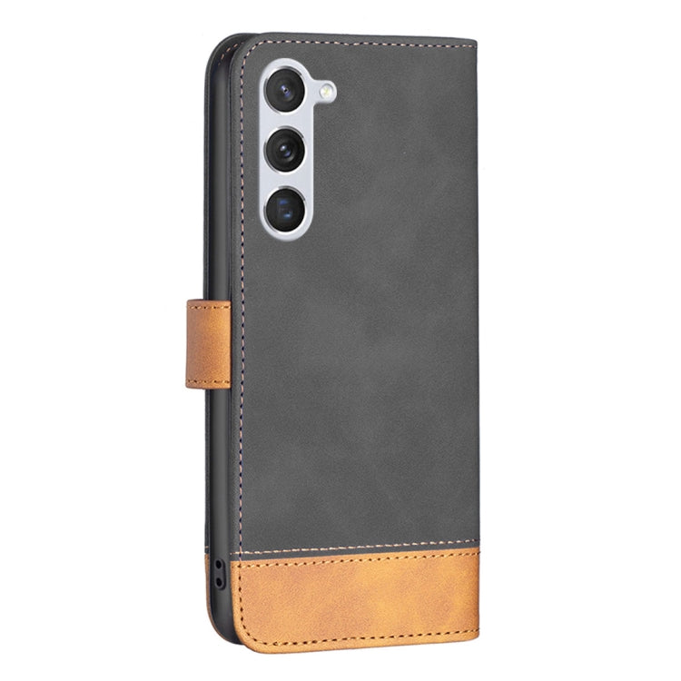 For Samsung Galaxy S23 5G BF11 Color Matching Skin Feel Leather Phone Case