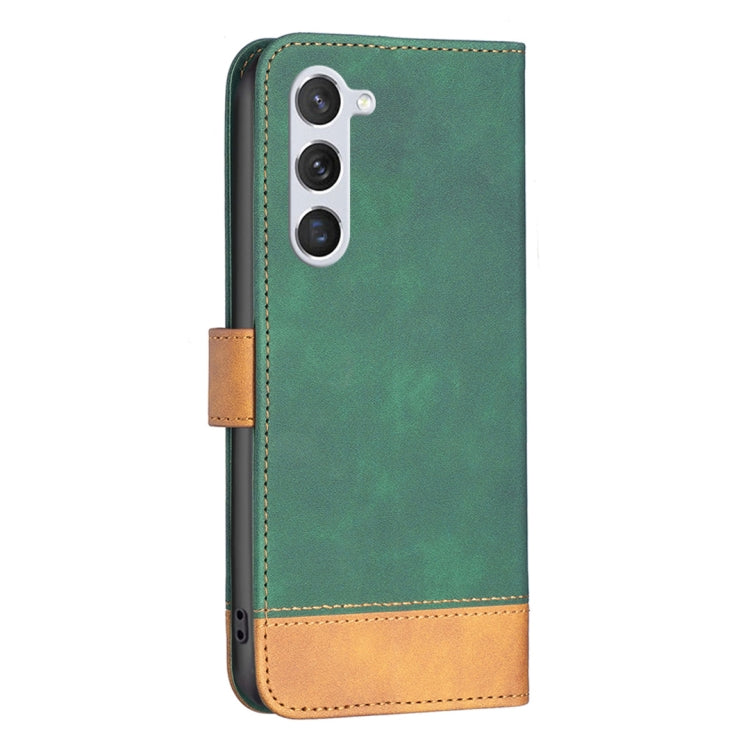 For Samsung Galaxy S23 5G BF11 Color Matching Skin Feel Leather Phone Case