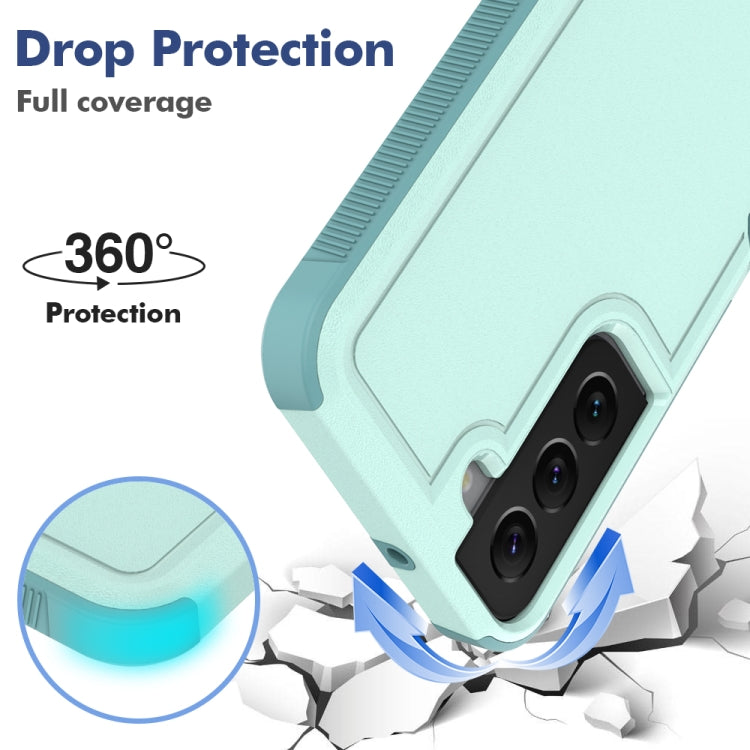 For Samsung Galaxy S22 5G 2 in 1 PC + TPU Phone Case