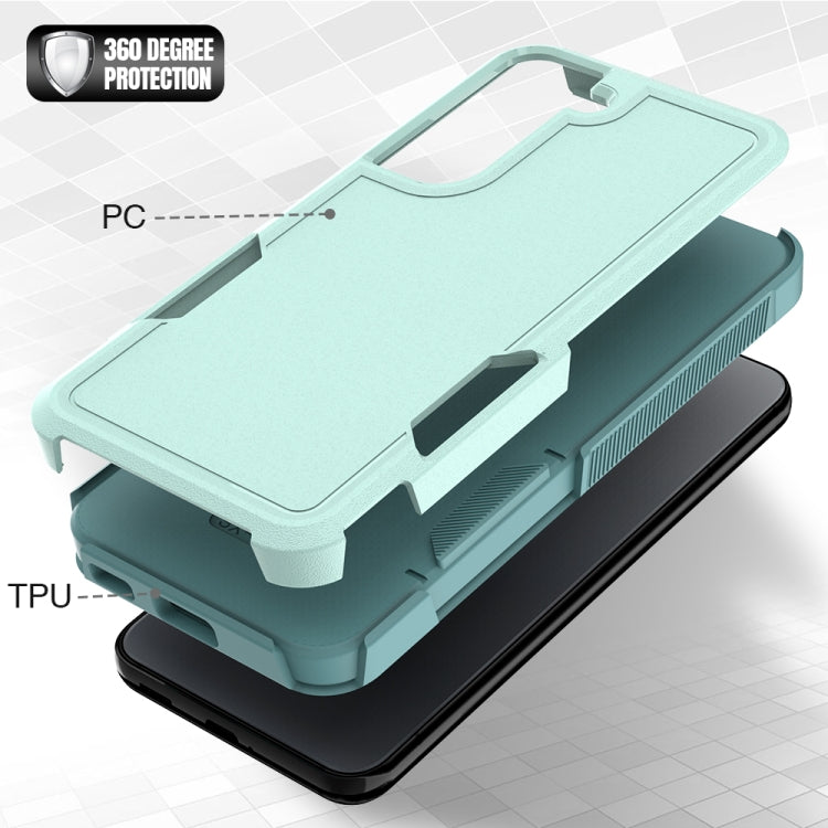 For Samsung Galaxy S22 5G 2 in 1 PC + TPU Phone Case