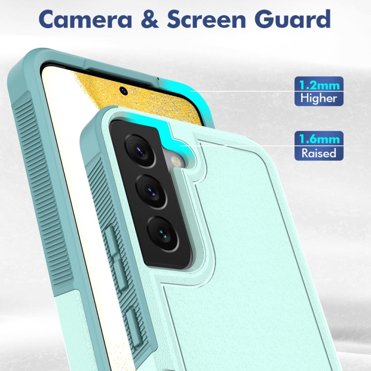 For Samsung Galaxy S22 5G 2 in 1 PC + TPU Phone Case