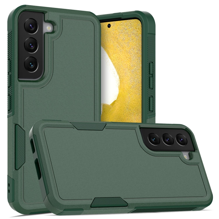 For Samsung Galaxy S22 5G 2 in 1 PC + TPU Phone Case