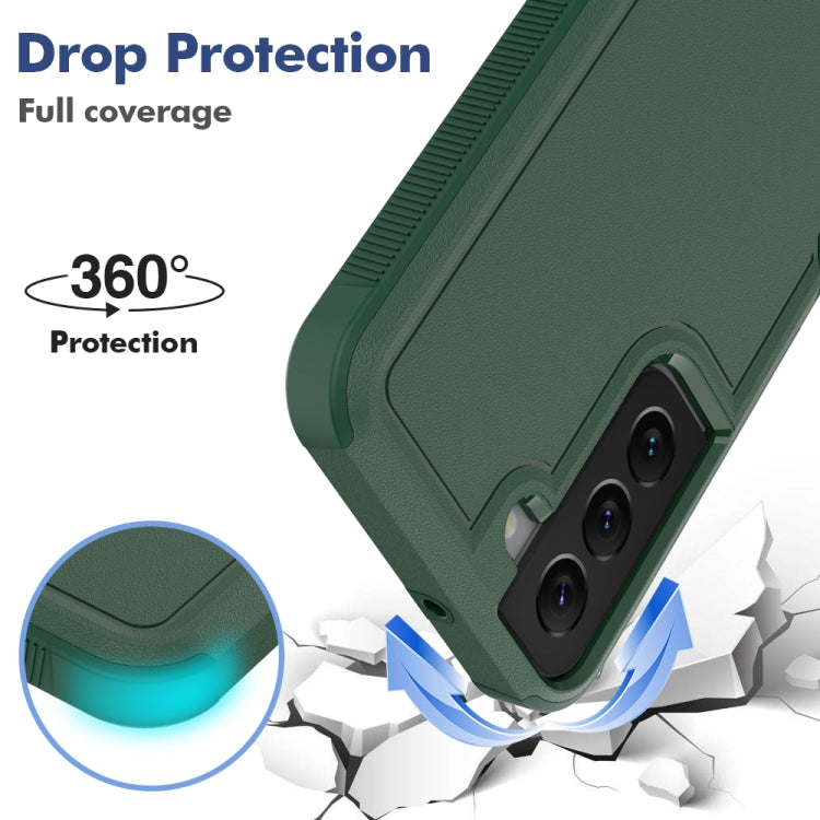 For Samsung Galaxy S22 5G 2 in 1 PC + TPU Phone Case