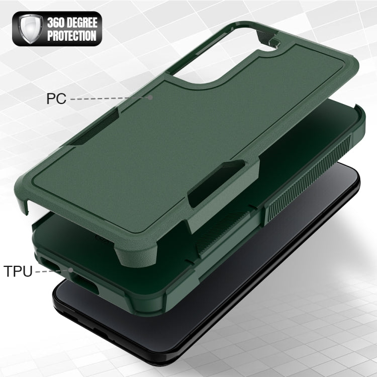 For Samsung Galaxy S22 5G 2 in 1 PC + TPU Phone Case