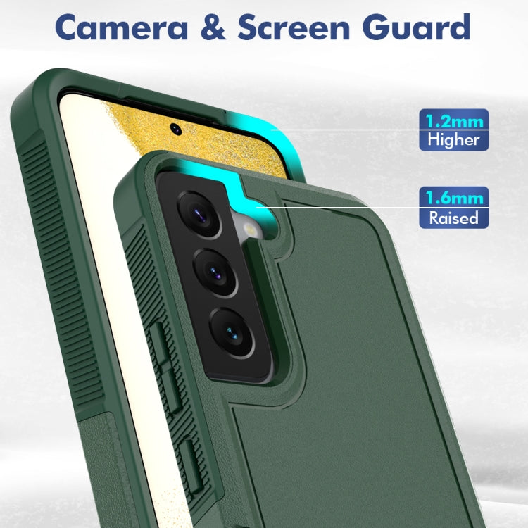 For Samsung Galaxy S22 5G 2 in 1 PC + TPU Phone Case
