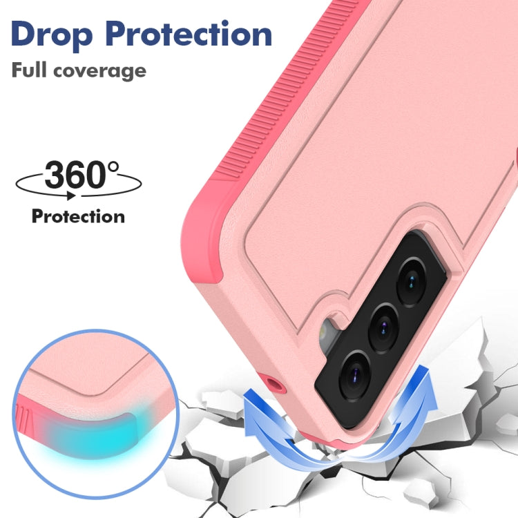 For Samsung Galaxy S22 5G 2 in 1 PC + TPU Phone Case