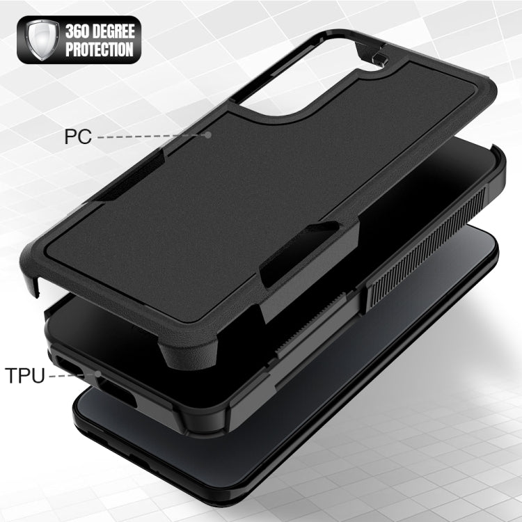 For Samsung Galaxy S22 5G 2 in 1 PC + TPU Phone Case