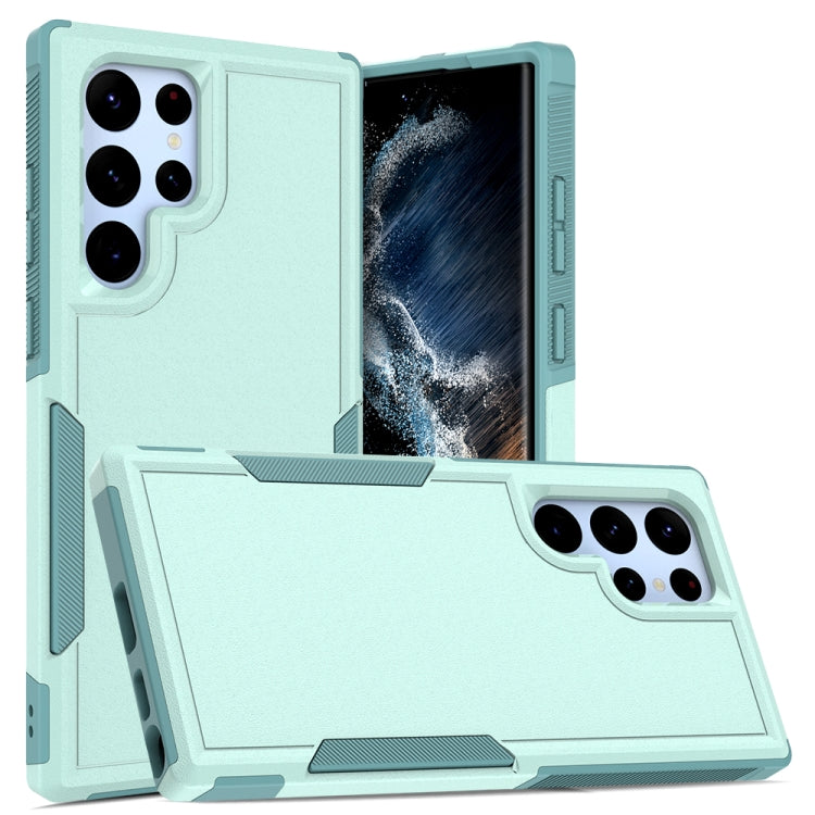 For Samsung Galaxy S22 Ultra 5G 2 in 1 PC + TPU Phone Case