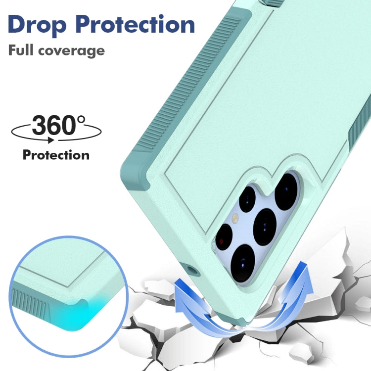 For Samsung Galaxy S22 Ultra 5G 2 in 1 PC + TPU Phone Case