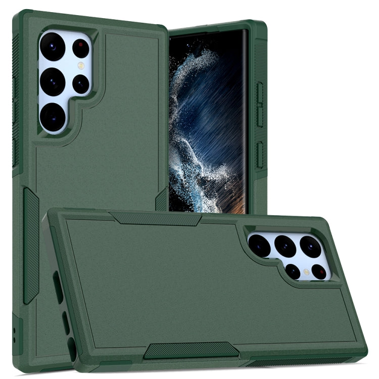 For Samsung Galaxy S22 Ultra 5G 2 in 1 PC + TPU Phone Case