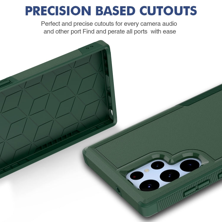 For Samsung Galaxy S22 Ultra 5G 2 in 1 PC + TPU Phone Case