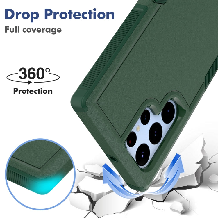 For Samsung Galaxy S22 Ultra 5G 2 in 1 PC + TPU Phone Case