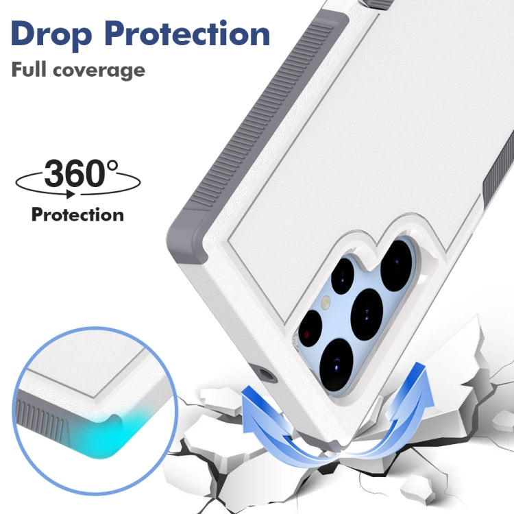 For Samsung Galaxy S22 Ultra 5G 2 in 1 PC + TPU Phone Case