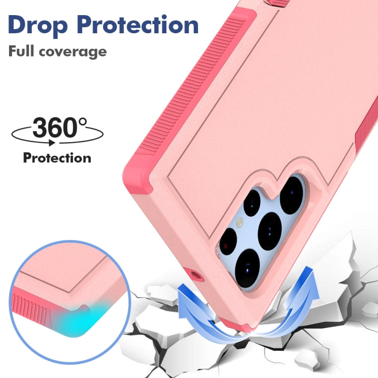 For Samsung Galaxy S22 Ultra 5G 2 in 1 PC + TPU Phone Case