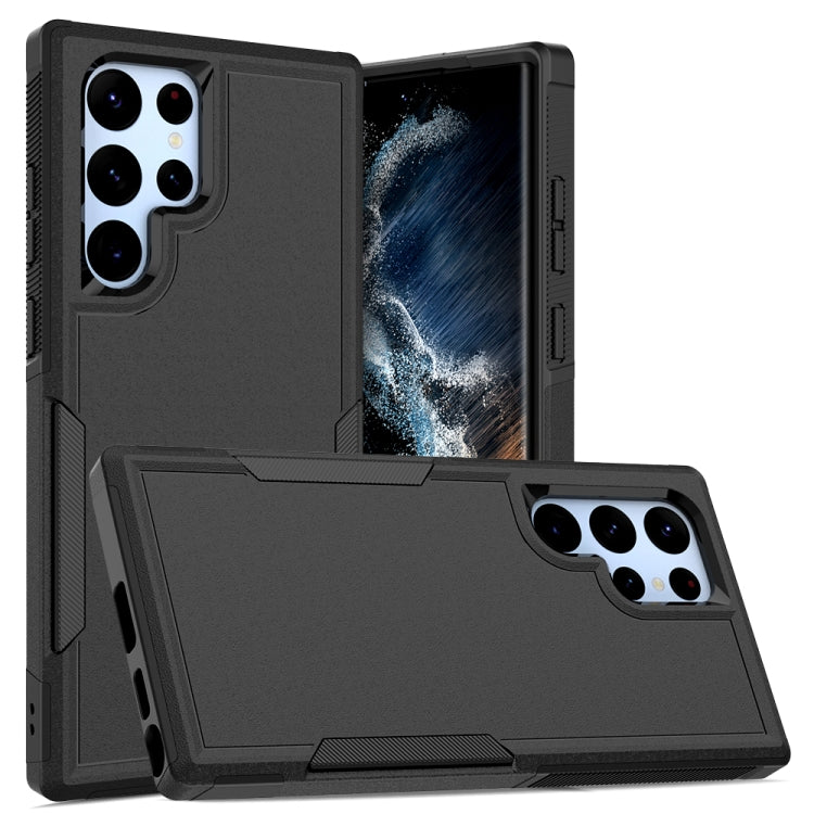 For Samsung Galaxy S22 Ultra 5G 2 in 1 PC + TPU Phone Case