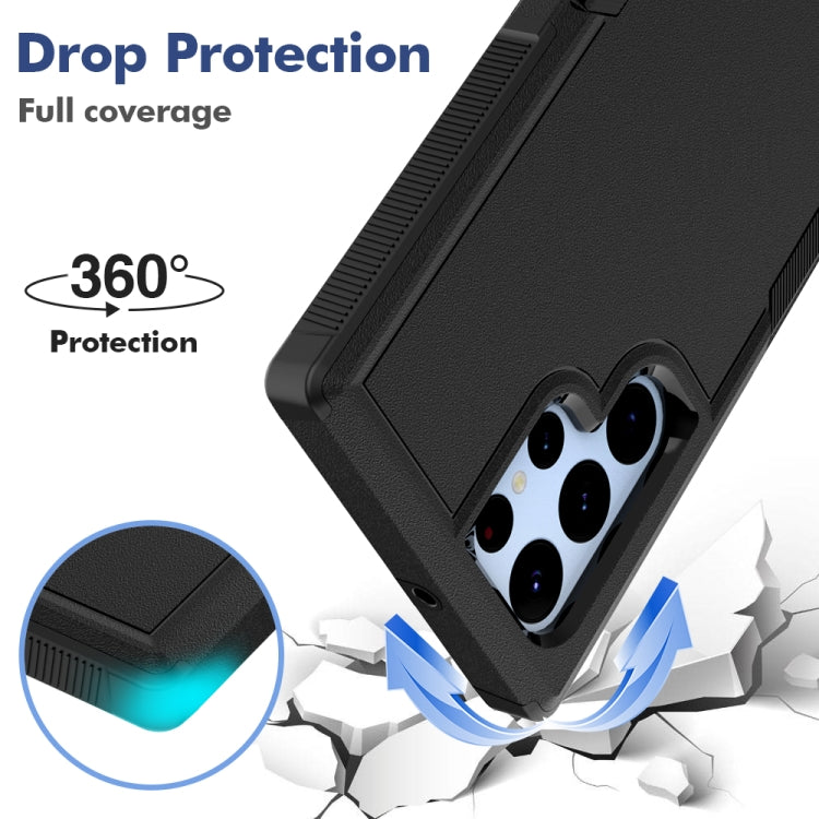For Samsung Galaxy S22 Ultra 5G 2 in 1 PC + TPU Phone Case