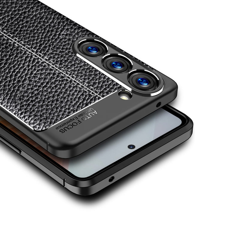 For Samsung Galaxy S23 5G Litchi Texture Shockproof TPU Phone Case