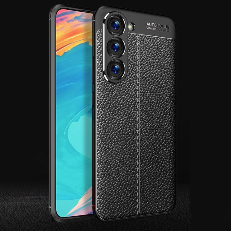 For Samsung Galaxy S23+ 5G Litchi Texture Shockproof TPU Phone Case