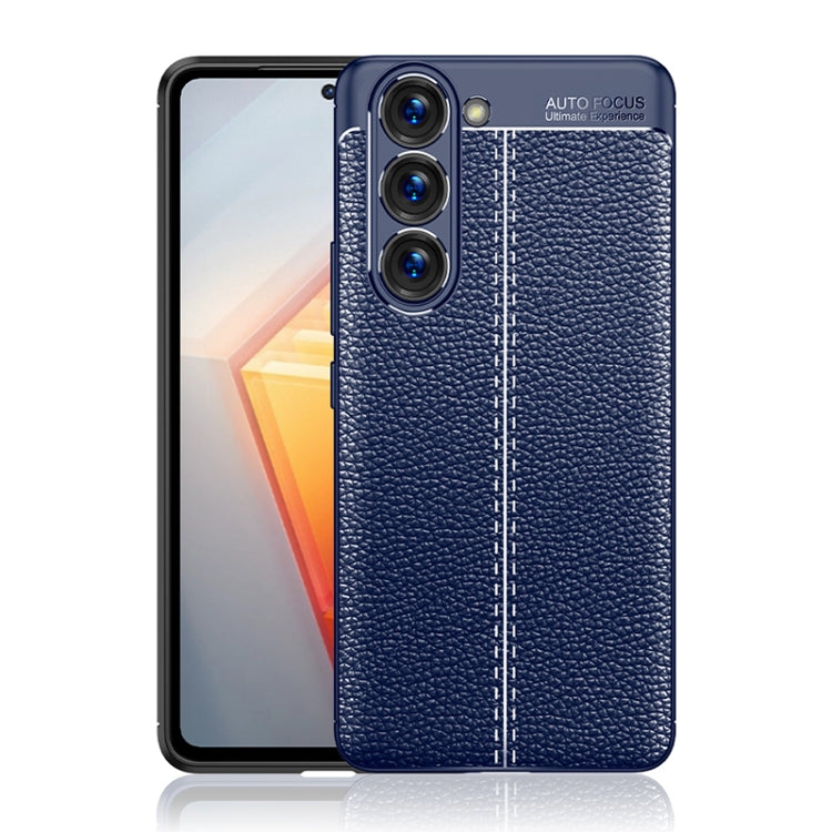 For Samsung Galaxy S23+ 5G Litchi Texture Shockproof TPU Phone Case