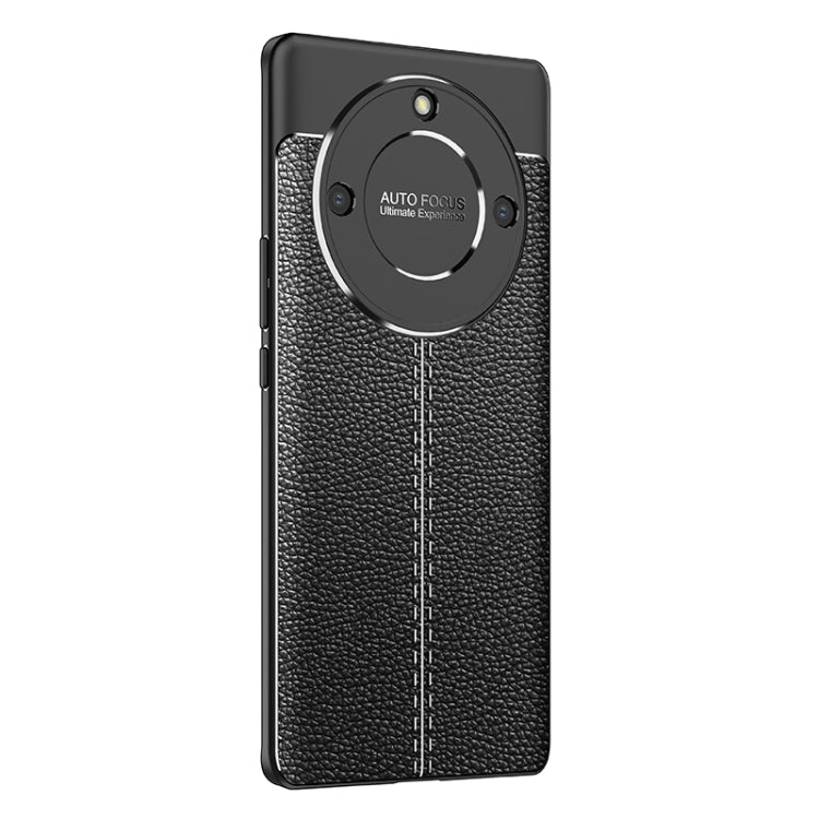 For Honor X40 Litchi Texture Shockproof TPU Phone Case