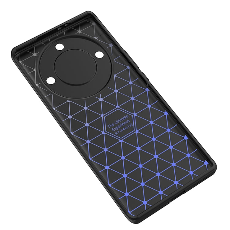 For Honor X40 Litchi Texture Shockproof TPU Phone Case