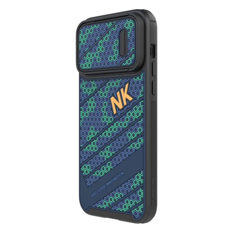 For iPhone 14 Pro NILLKIN 3D Lens Sliding Camera Phone Case