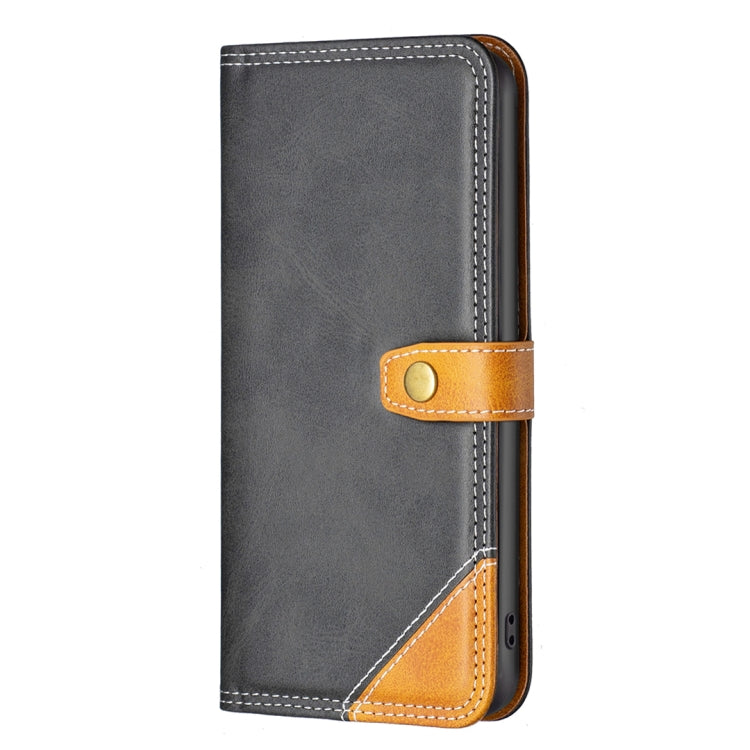 For Samsung Galaxy S23 5G Color Matching Double Sewing Thread Leather Phone Case