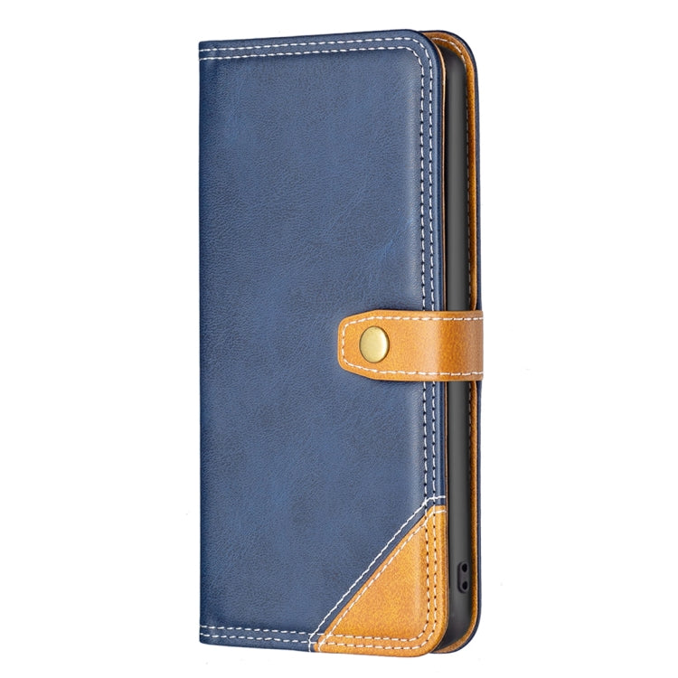 For Samsung Galaxy S23 5G Color Matching Double Sewing Thread Leather Phone Case