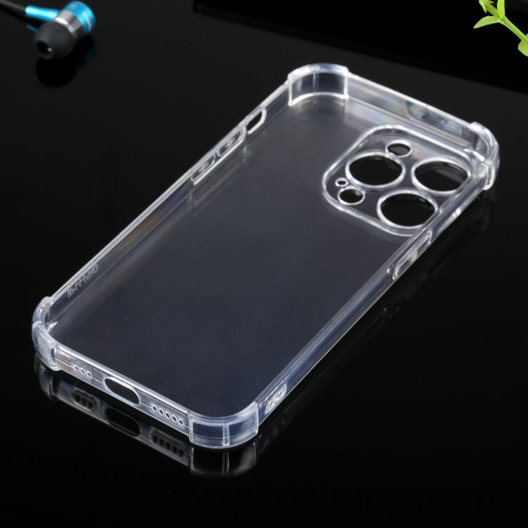 For iPhone 14 Pro Airbag Shockproof TPU Phone Case(Transparent)