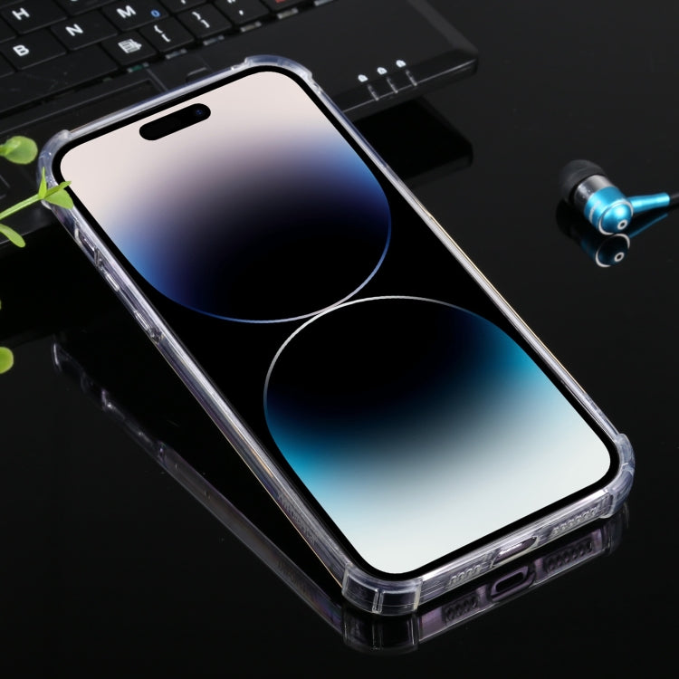 For iPhone 14 Pro Max Airbag Shockproof TPU Phone Case(Transparent)