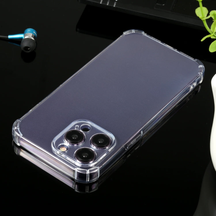 For iPhone 14 Pro Max Airbag Shockproof TPU Phone Case(Transparent)