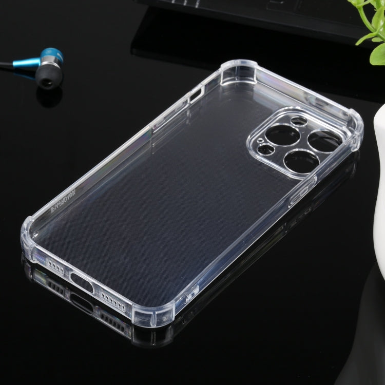 For iPhone 14 Pro Max Airbag Shockproof TPU Phone Case(Transparent)