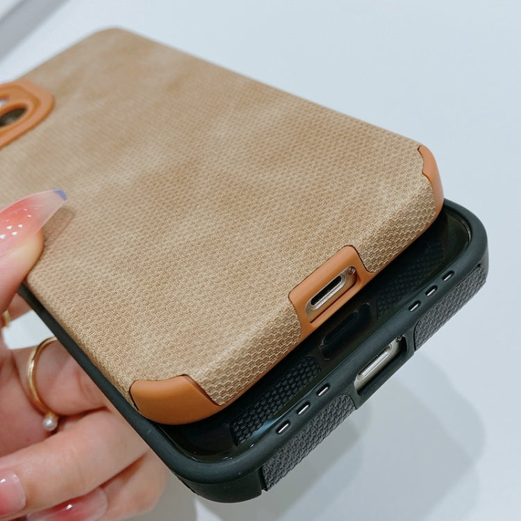 For iPhone 13 Pro Max TPU Leather Phone Case