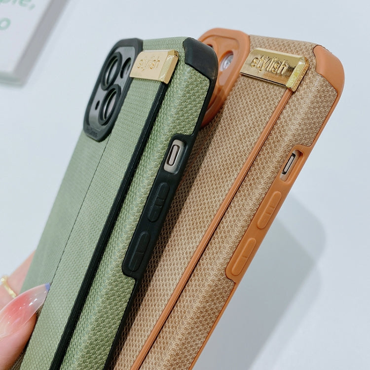 For iPhone 13 Wrist Strap TPU Leather Phone Case