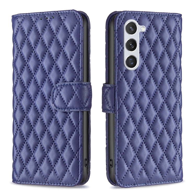 For Samsung Galaxy S23 5G Diamond Lattice Wallet Leather Flip Phone Case