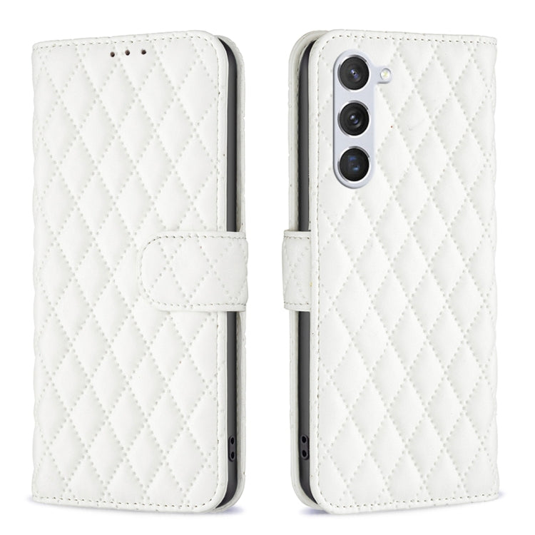 For Samsung Galaxy S23 5G Diamond Lattice Wallet Leather Flip Phone Case