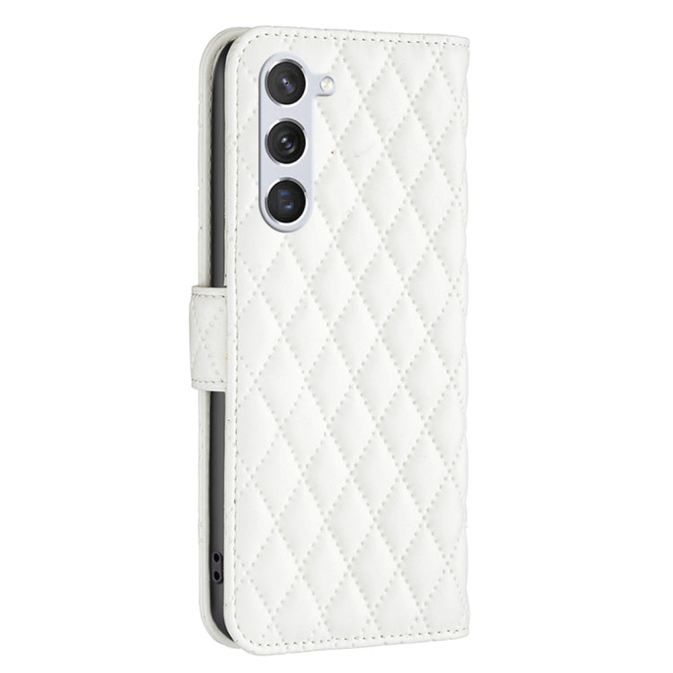 For Samsung Galaxy S23 5G Diamond Lattice Wallet Leather Flip Phone Case