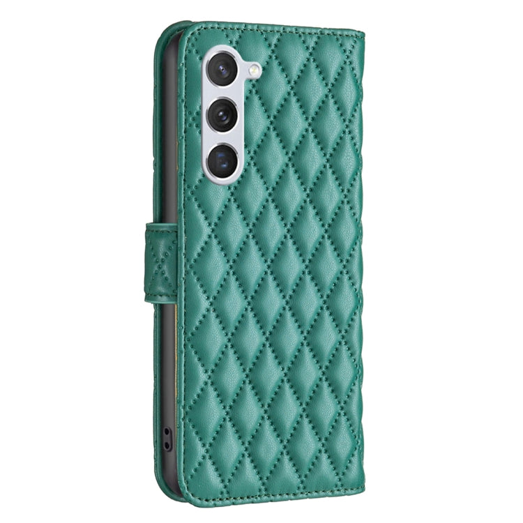 For Samsung Galaxy S23 5G Diamond Lattice Wallet Leather Flip Phone Case
