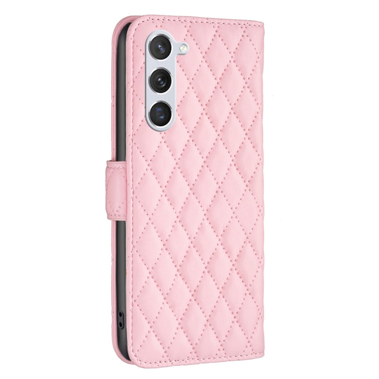 For Samsung Galaxy S23 5G Diamond Lattice Wallet Leather Flip Phone Case
