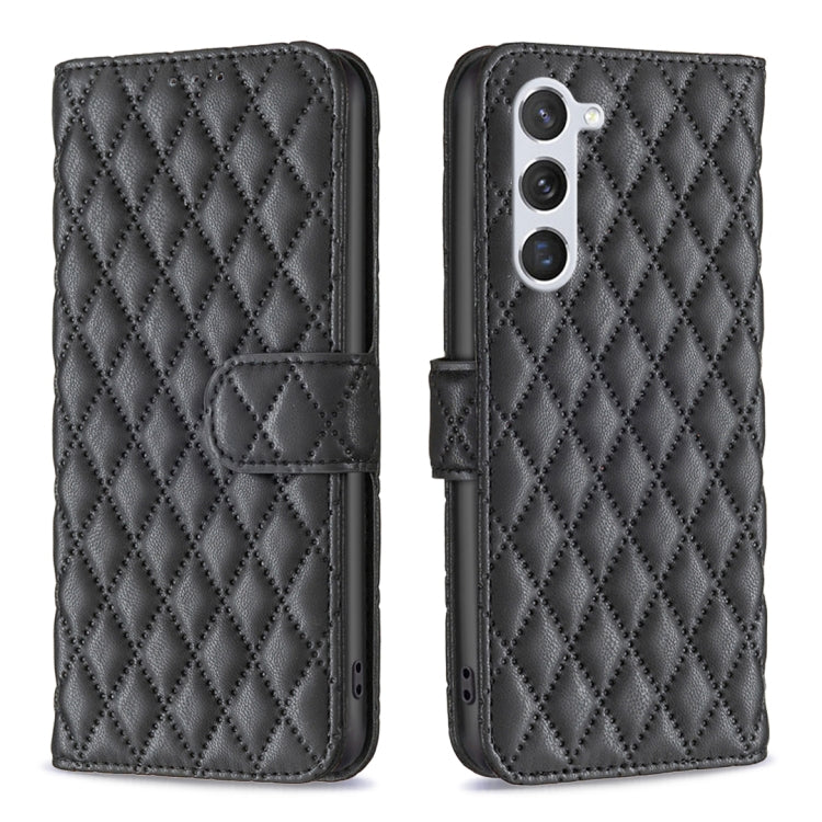 For Samsung Galaxy S23 5G Diamond Lattice Wallet Leather Flip Phone Case