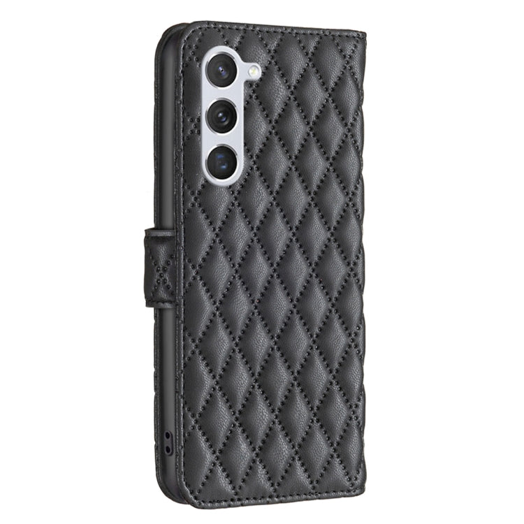 For Samsung Galaxy S23 5G Diamond Lattice Wallet Leather Flip Phone Case