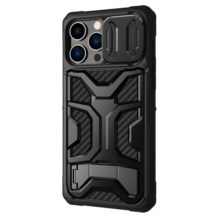 For iPhone 14 Pro Max NILLKIN Sliding Camera Cover Design TPU + PC Magnetic Phone Case
