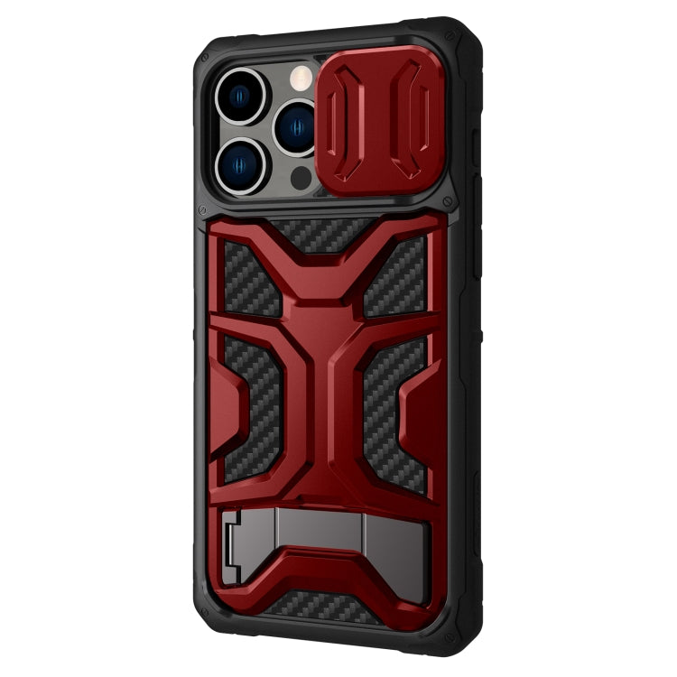 For iPhone 14 Pro Max NILLKIN Sliding Camera Cover Design TPU + PC Magnetic Phone Case