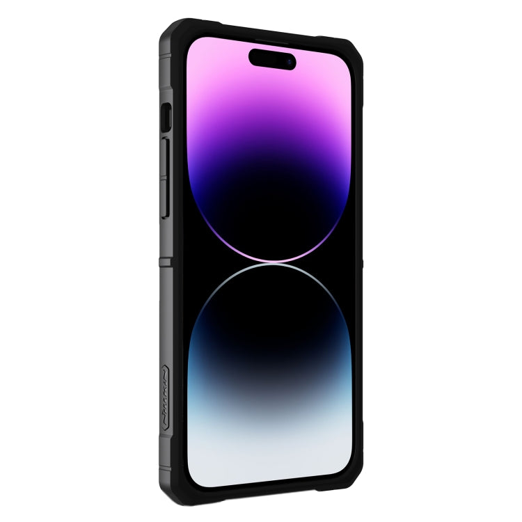 For iPhone 14 Pro Max NILLKIN Sliding Camera Cover Design TPU + PC Magnetic Phone Case