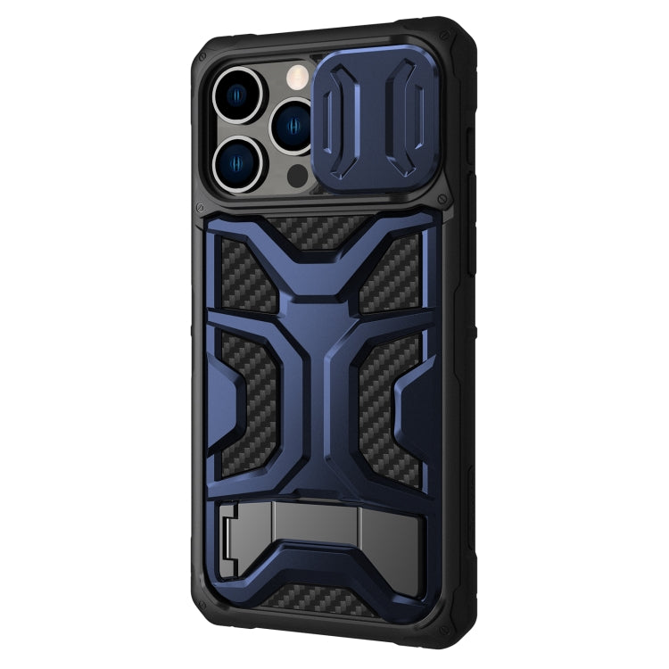 For iPhone 14 Pro Max NILLKIN Sliding Camera Cover Design TPU + PC Magnetic Phone Case