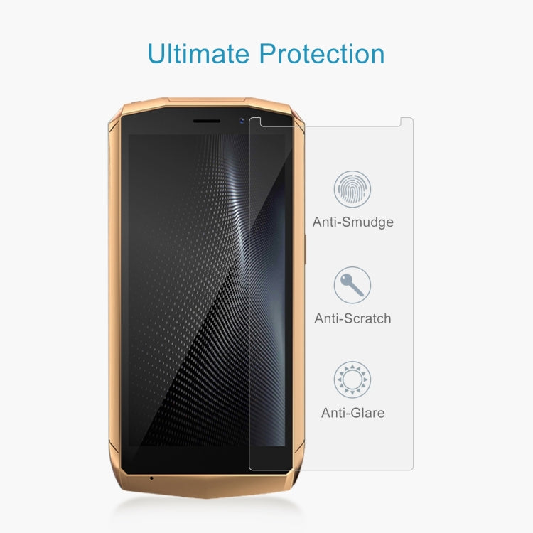 For CUBOT Pocket 10pcs 0.26mm 9H 2.5D Tempered Glass Film