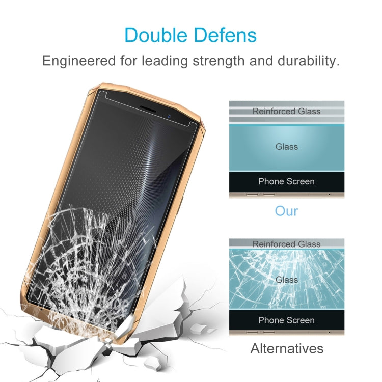 For CUBOT Pocket 50pcs 0.26mm 9H 2.5D Tempered Glass Film