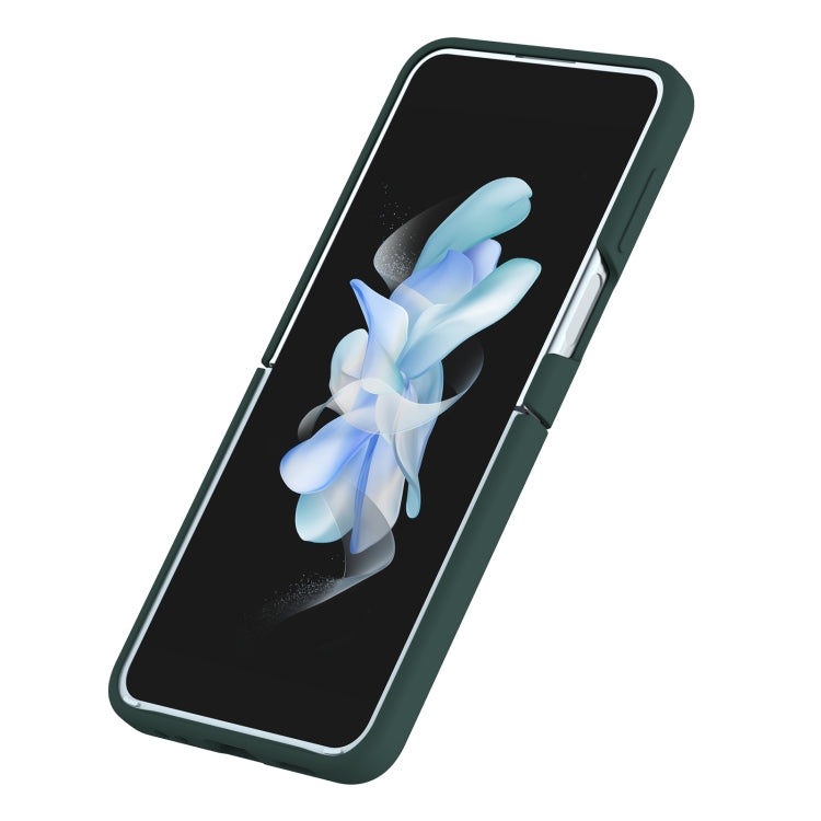 For Samsung Galaxy Z Flip4 5G NILLKIN CamShield Liquid Silicone + PC Full Coverage Case