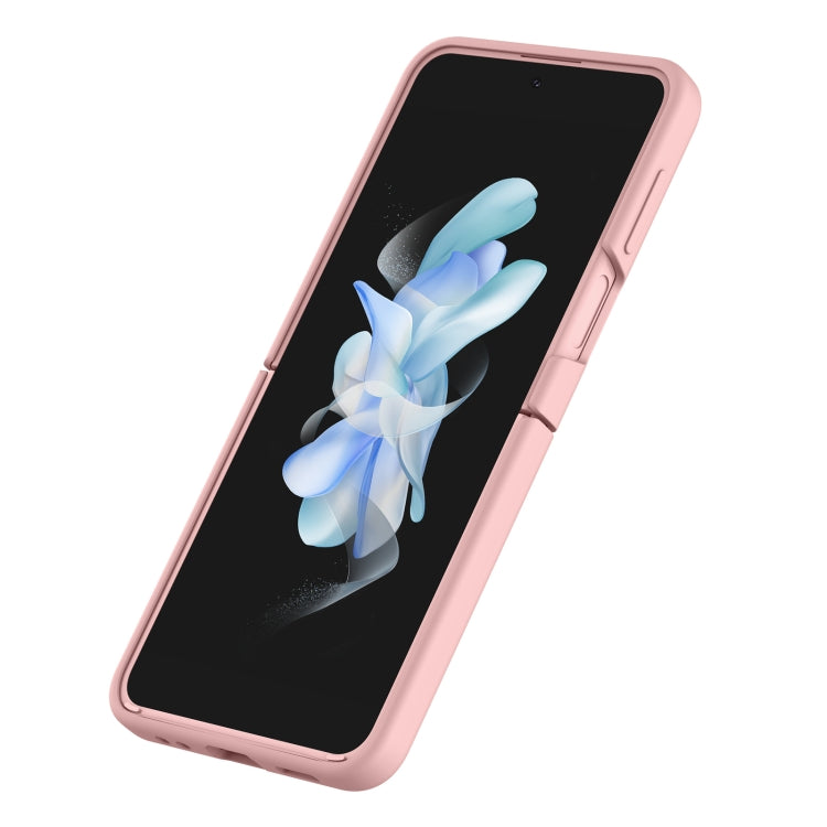 For Samsung Galaxy Z Flip4 5G NILLKIN CamShield Liquid Silicone + PC Full Coverage Case