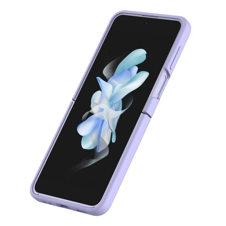 For Samsung Galaxy Z Flip4 5G NILLKIN CamShield Liquid Silicone + PC Full Coverage Case